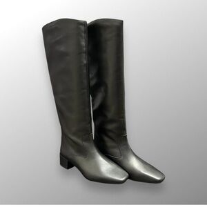 J. Crew Roxie knee-high boots in leather